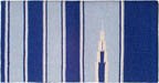 30x60 Blue - Light Blue - White Western Saddle Blanket