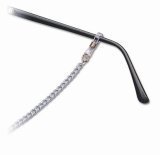 Silver Eyeglass Holder Fashion Chain By Apex Medical