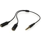 ONLINE - FOR THE APPLE IPHONE 3G DOUBLE HEADSET SPLITTER