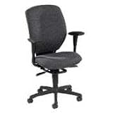 Resolution Series High Back Swivel/Tilt Chair, Iron Gray Fabric