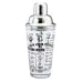 Cocktail Recipe Shaker 12 oz