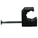1IN PLAST CLAMP W/PRELOAD NAIL