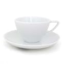 White Espresso Cup & Saucer
