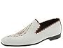 Donald J Pliner Mario | Men's Slip-on Dress Shoes White-Tan Washed Jean