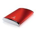Iomega eGo Portable Hard Drive, USB 2.0, 250GB Cherry Red - 33942