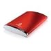 Iomega eGo Portable Hard Drive, USB 2.0, 250GB Cherry Red - 33942