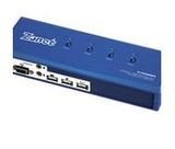 4PORT USB HDdb KVM Switch with Audio & USB Hub