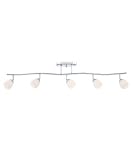 Quoizel QTR10075C Quoizel Track Light 5-Light Swivel Track Lamp, Polished Chrome