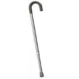 Standard Handle Aluminum Cane, 250-lb. Weight Capacity, CHROME