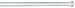 WENKO 19206100 Teleskop-Duschstange - extra stark mit Ø 2,8 cm, Aluminium, 110-245 cm, weiß
