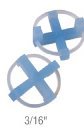 Tavy 3/16 Tile Spacer Bags blue 100pcs