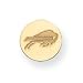 14K Buffalo Bills Disc Logo Tie Tac
