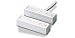 Surface Mount magnetic contact with leads - white