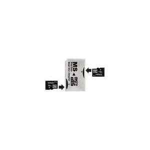 TOPRAM 32GB 32G 16GB x2 microSD microSDHC Card Class 6 with Memory Stick Pro Duo Adapter - Bulk