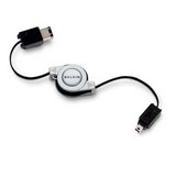 Retractable Firewire Cable 4PIN/6PIN 28AWG 2.6