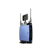 Linksys Wireless-N ADSL2+ Gateway WAG325N - Wireless router + 4-port switch - DSL - EN, Fast EN, 802.11b, 802.11g, 802.11n (draft)
