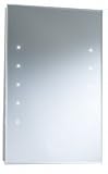 Hudson Reed Touch Sensor Backlit Mirror 400x600mm