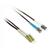 Cables to Go - Patch cable - LC multi-mode (M) - ST multi-mode (M) - 6.6 ft - fiber optic - 50 / 125 micron - black
