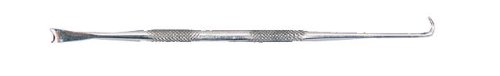 6 1/2'' DOUBLE-SIDED HOOK AND FLUTED SCRAPER PICK