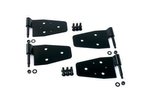 Rugged Ridge Black Powder Coated Trim Accessories Door & Rear Hatch Hinges/Accessories Jeep Wrangler 1997 to 2006 (TJ) W/ Full Steel Doors- Door Hinge Kit