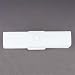 Sea Gull Lighting 4453-15 Two-Light Vanity, White Finish with White Ceramic Glass