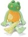 Gund Baby Happy Moments Frog in sound fabric & bright pattern