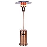 Fire Sense Standard LPG Patio Heater - Copper Plate