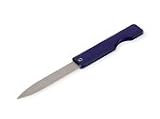 Pocket Nail File with blue handle. Made in Solingen, Germany