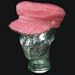 PINK FURRY BIKER CAP