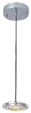 1-Light LED Pendant - Satin Nickel