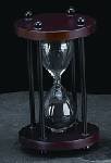 Search : Executive Hour Glass Sand Timer Walnut - 4 Minute