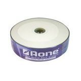 Electronics : 25 Pack AOne Full Face White Printable 52x 80min CDR