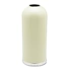 Safco(R) Dome-Top Receptacle With Open Lid, 15 Gallons, Putty