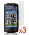 Nokia C6-01 Custom-Fit Screen Protector(3 PCS)