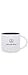 Genuine Mercedes Benz Ceramic Coffee Mug Cup - WHITE/GRAY