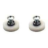 Prime Line Products M6003 2 Count 7/8 Shower Door Rollers, Mill