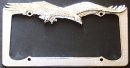 Eagle License Plate Frame (Chrome Plated Metal)