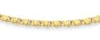 14k Yellow Heart Shaped Chain Childrens Bracelet - 5.5 Inch - JewelryWeb
