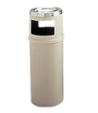 Rubbermaid #8180-88 21GAL Beige Ash/Trash Can