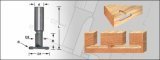 Amana 48100 2 FlUTE 1-1/8D AMEROCK HINGE