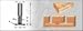 Amana 48100 2 FlUTE 1-1/8D AMEROCK HINGE