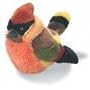 Cedar Waxwing - Audubon Plush Bird (Authentic Bird Sound)
