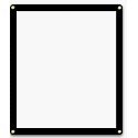 BCW 8 X 10 Photo Screwdown Holder - Black Border - Sports Memoriablia Display Case - Sportscards Collecting Supplies