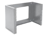 DIGITUS Wandhalterung Universalgestell 48,3cm 19Zoll 4HE grau 530mmx350mm unmontiert