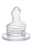 Nuk - Biberons et Tétines - 2 tétines Silicone pour Bouillie - 0/6 mois - taille 1