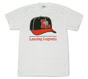 Minor League Baseball Lansing Lugnuts Road T-Shirt