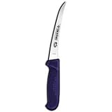 Click here to buy Forschner / Victorinox Boning Knife 5 in Curved Flexible Blue Fibrox Handle 40516 Microban Model 46516 by .