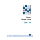 Sampling: Design and Analysis