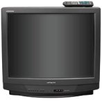 Hitachi - Hitachi 27UX01B 27" Dual Tuner PiP Stereo Color TV