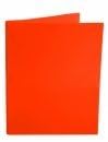 Ultra Pro - 10 Pack, Orange 2-Pocket Folders with 3-Prong Fastener